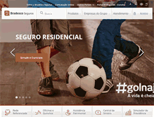 Tablet Screenshot of bradescoseguros.com.br